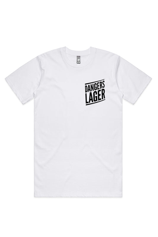 Dangers Lager - White Tee