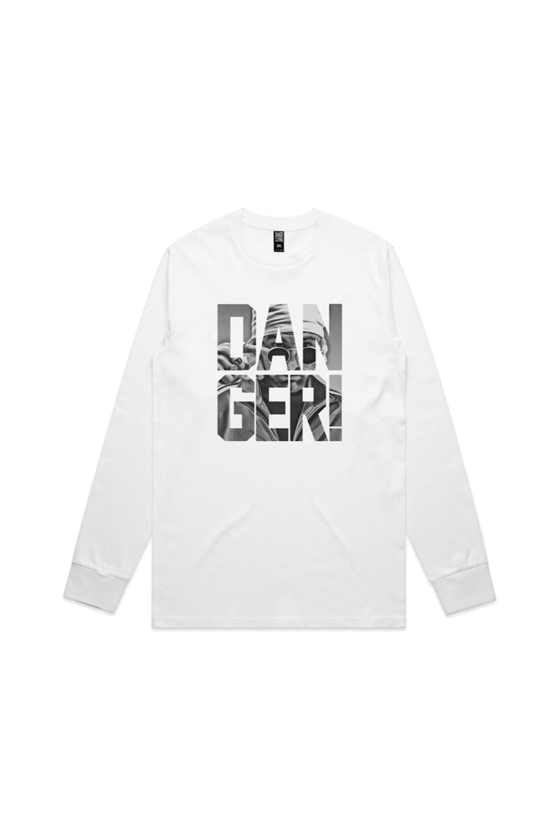 Danger Swag Check LS White